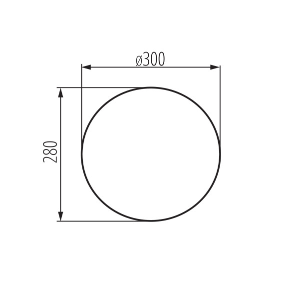 Lampa ogrodowa LL BELO 30 M LightLogic 66908 biała kula IP65 1szt.