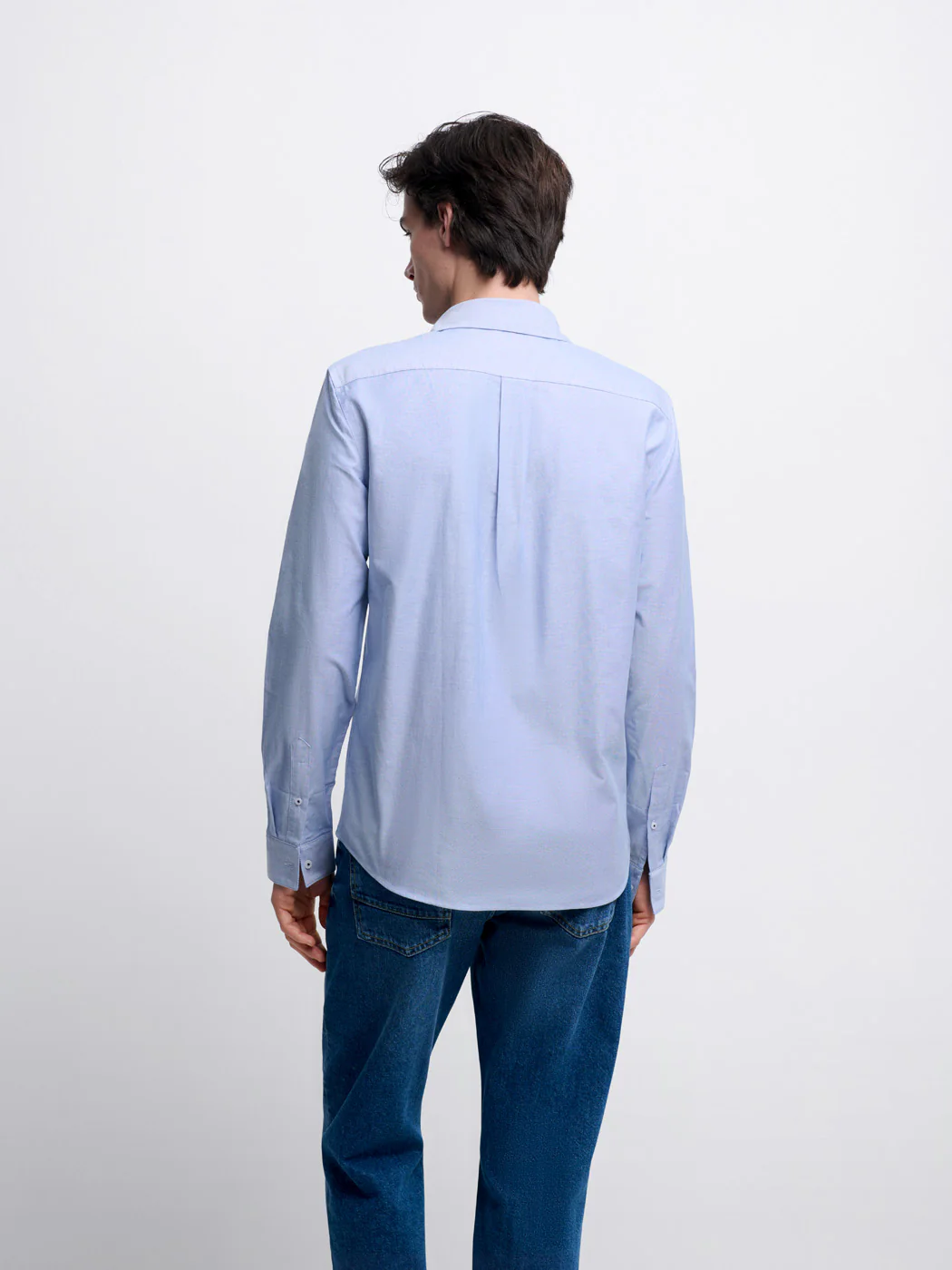 Chemise slim en coton bio