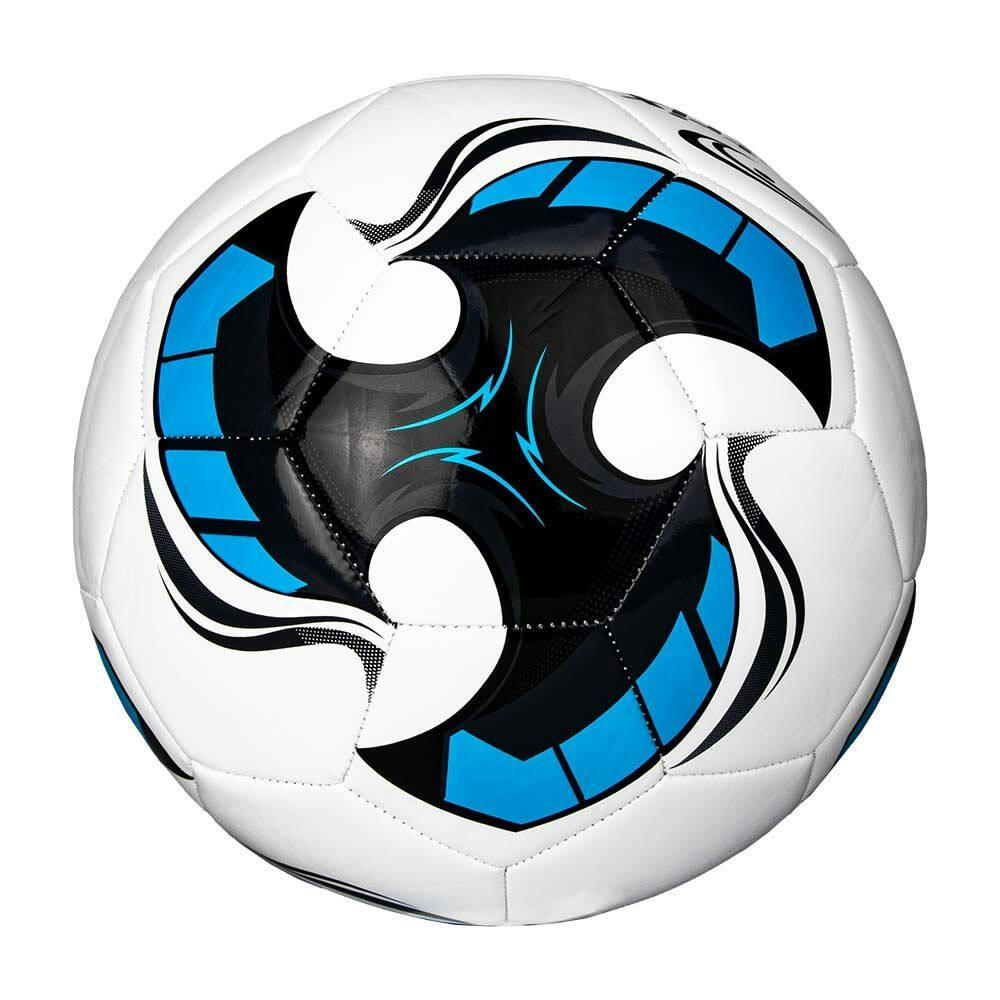 Matrix Machine Stitched Soccer Ball for Kids, Blue, Size 3
