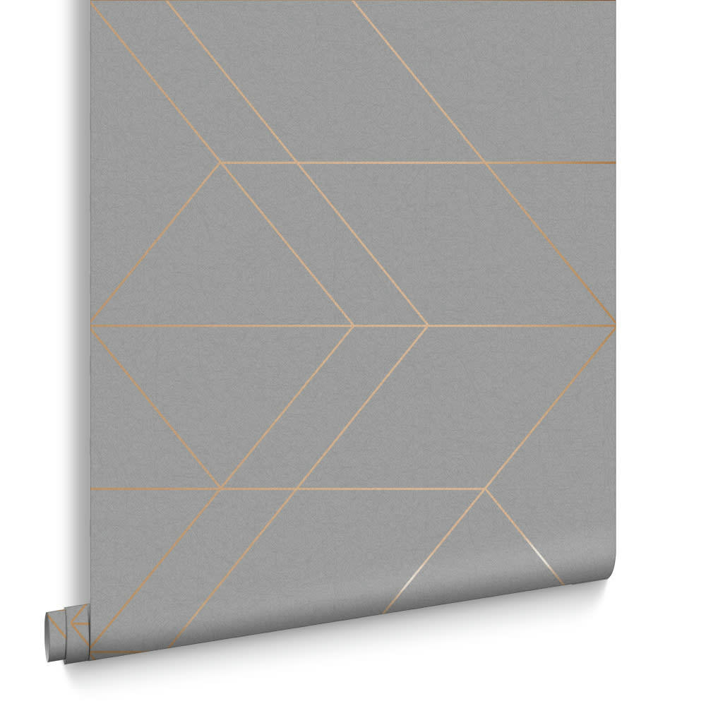 - papier peint balance gris or 1005x52cm