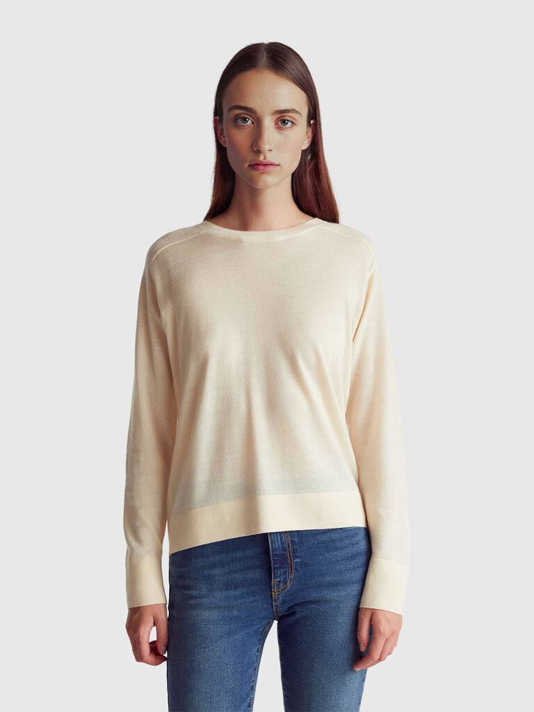 Pure Merino wool sweater
