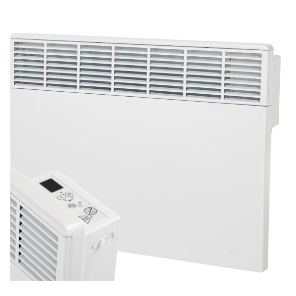 Grzejnik elektryczny konwektorowy 1500W IP24 biały Intuis BASIC D