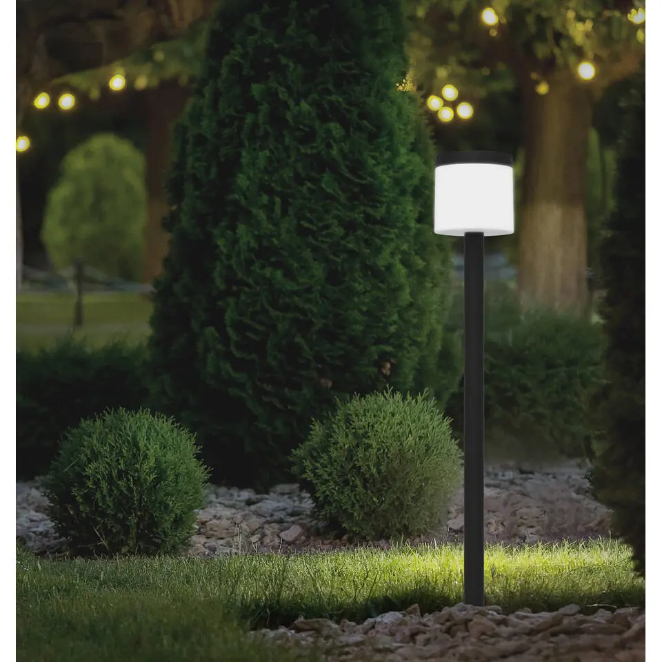 EGLO Pantete Solar Priklamp - LED - 115 cm - Zwart/Wit