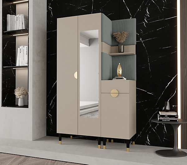 Ensemble de garde-robe Palermo 16 200x116x46 (Cachemire   Poso 60)