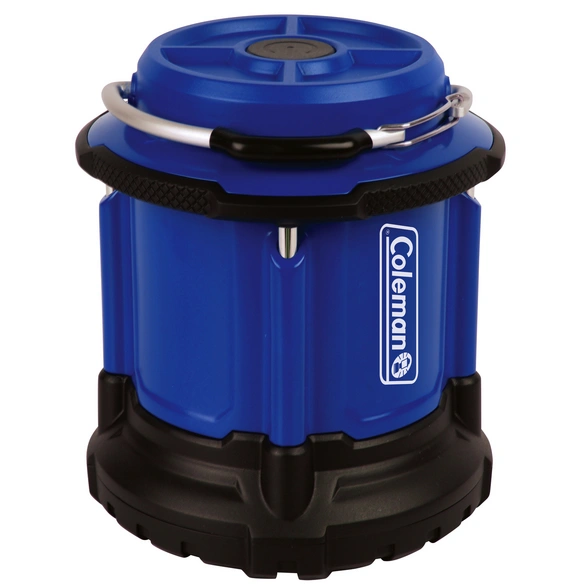 Laterne »e-lights BatteryLock «, blau/schwarz, Kunststoff