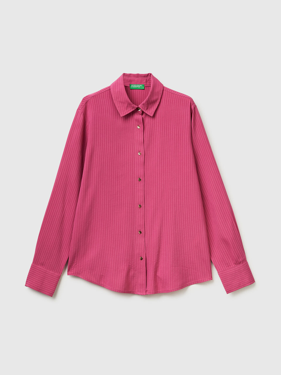 Flowing striped shirt