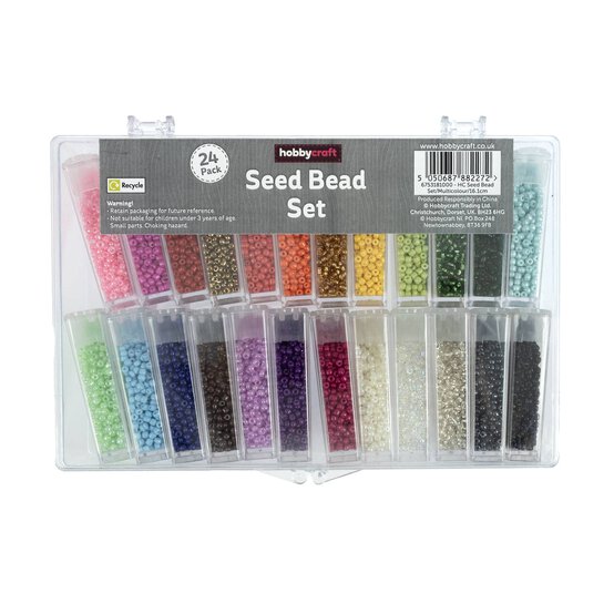 Multicolour Seed Bead Set