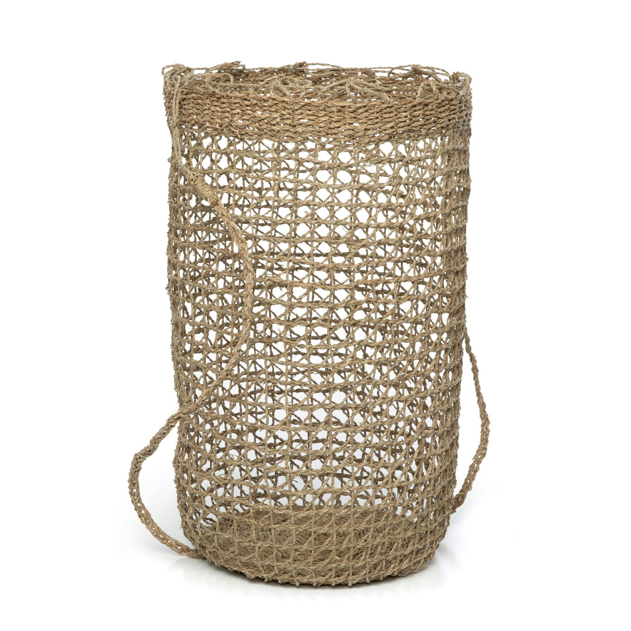 FISHERMAN - Panier en herbes de mer naturel