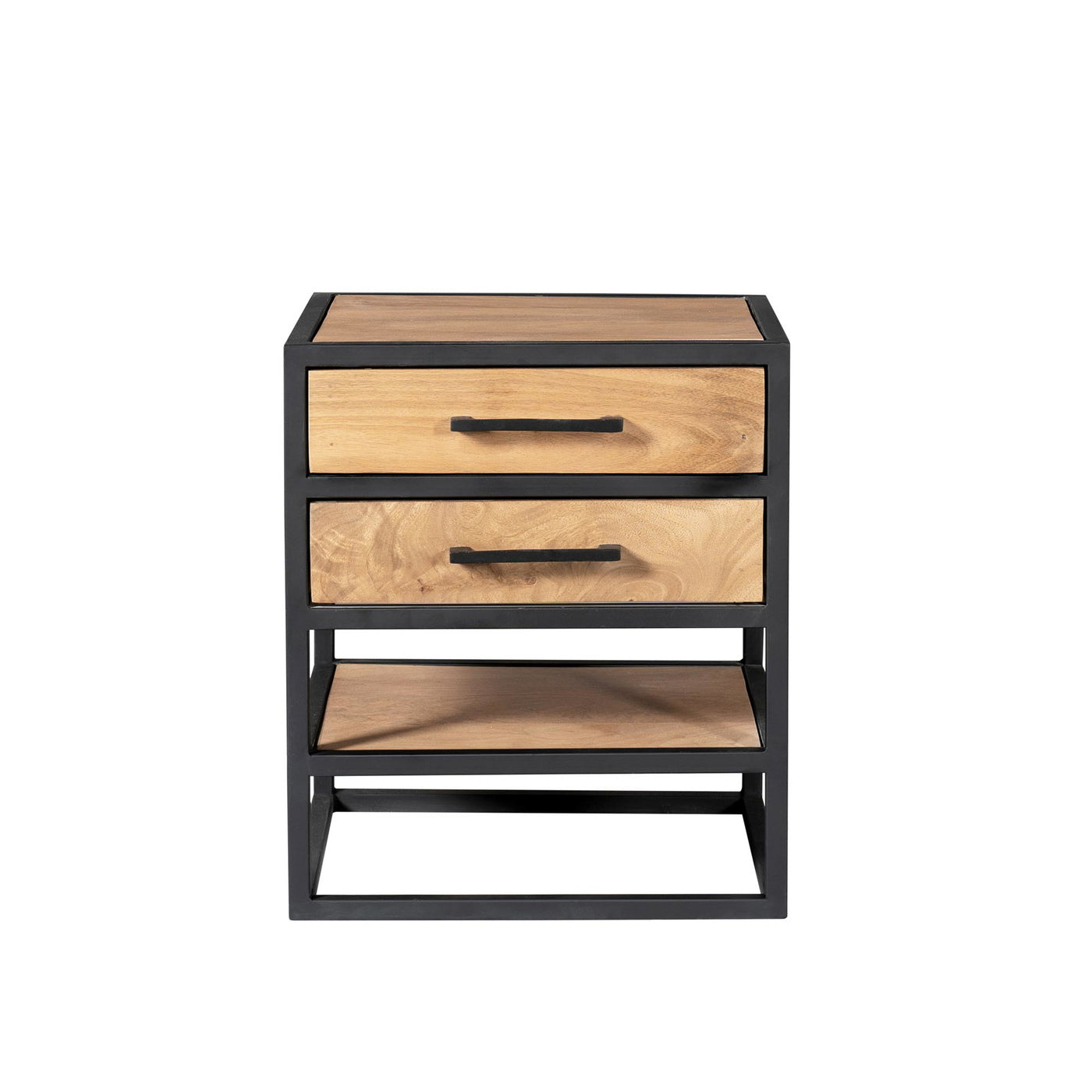 Starfurn Nachtkastje Dakota - Naturel Hout - 45x40x53cm