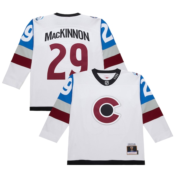 Nathan MacKinnon Colorado Avalanche 2016-17 Power Play Jersey - White