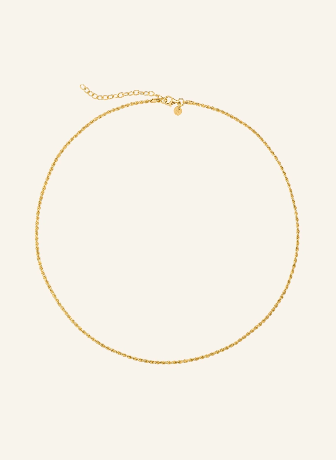 Pompidou Halskette MINI RUBY BOLD ROPE CHAIN by GLAMBOU