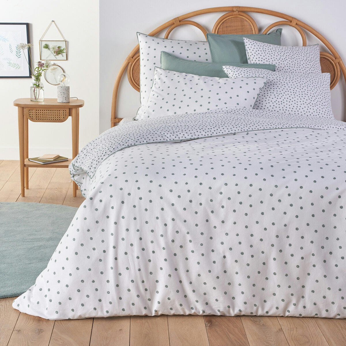 Housse de couette en coton lavé, Lison