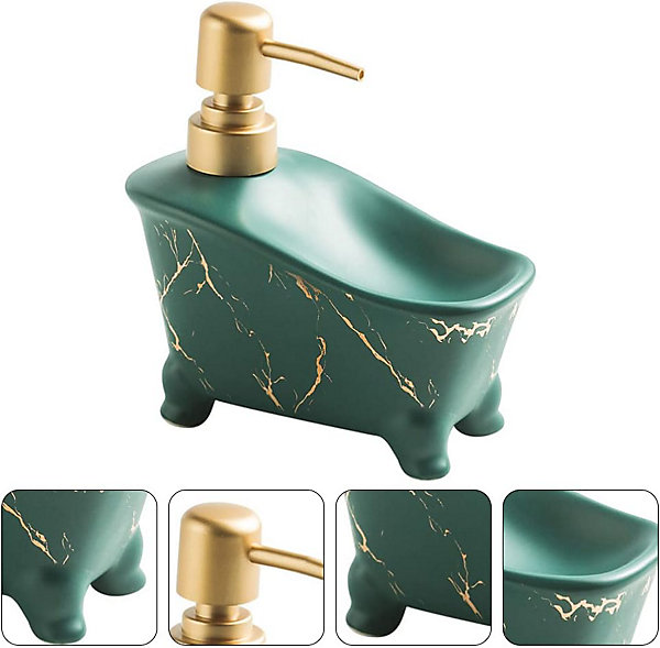 Bouteille de liquide en bouteille, distributeur de lotion en céramique, récipient de lotion vide, bouteille en céramique