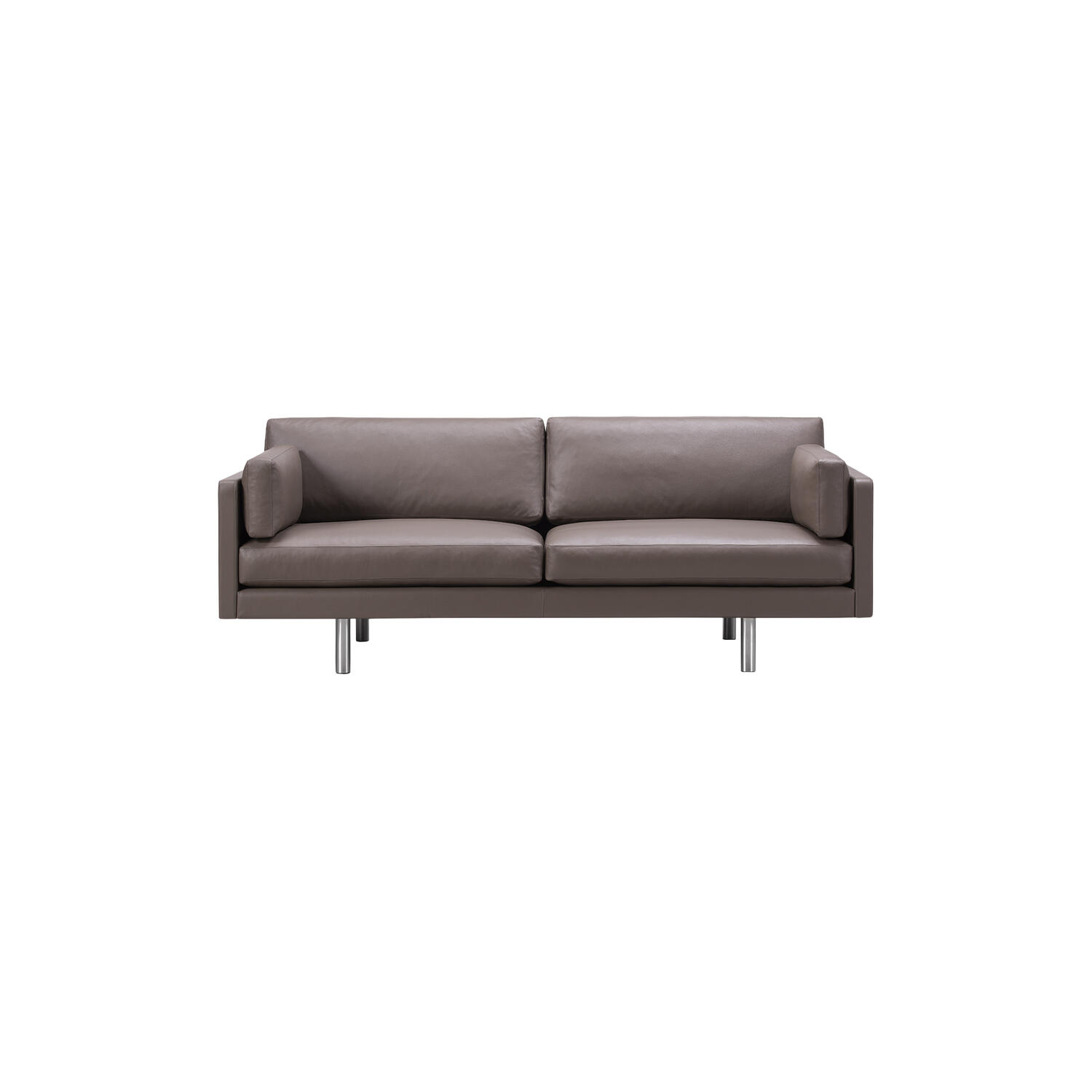 EJ220 2 pers. sofa, dark clay