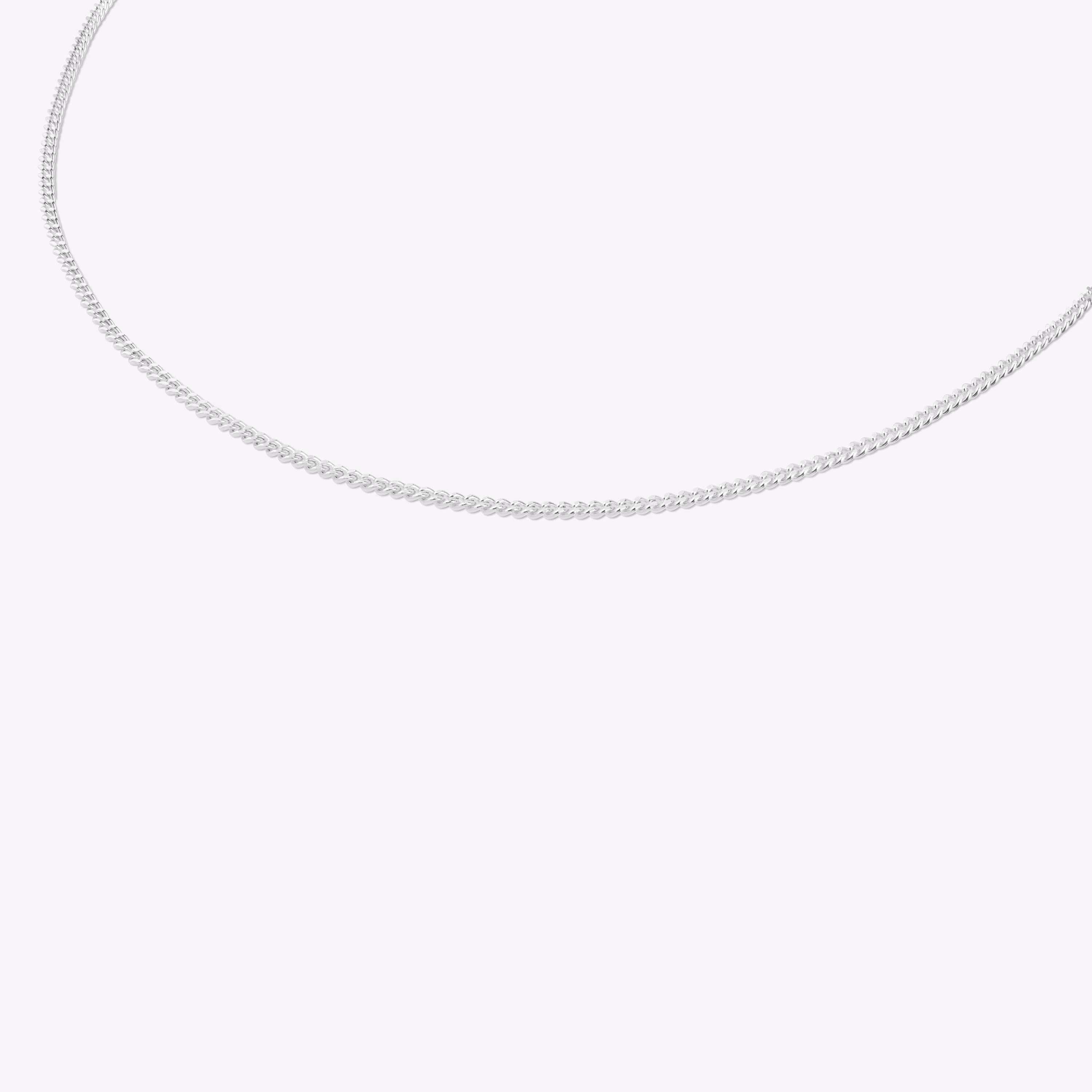 Cadena mediana de plata cordón, 60 cm TOUS Chain