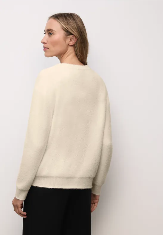 Cardigan im Blouson-Look