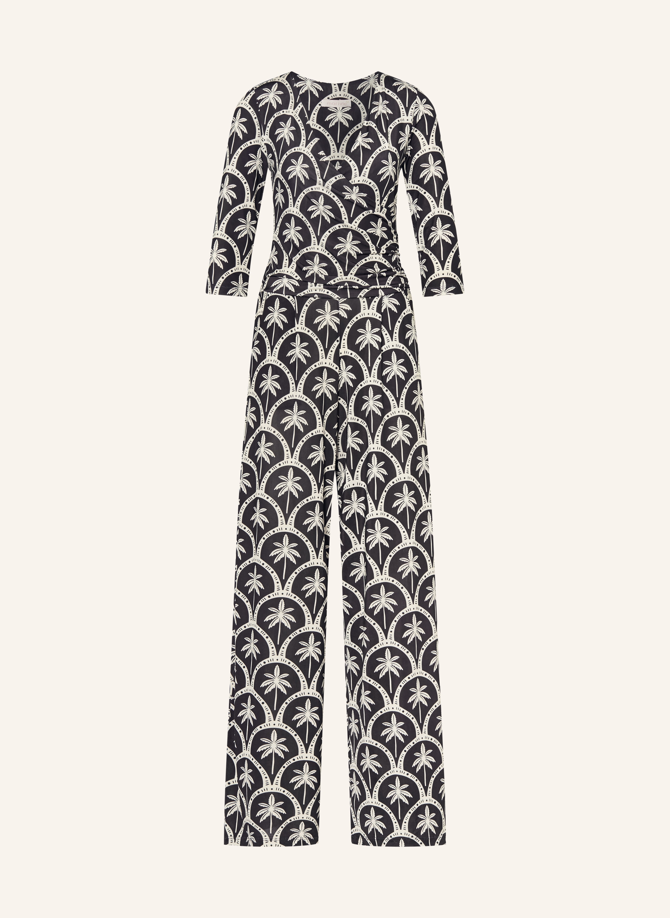 marivie Jersey-Jumpsuit JUMP IN! mit 3/4-Arm