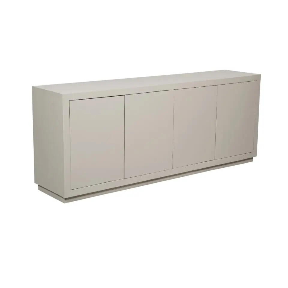 Furndea Dressoir Dortmund 4 deurs mangohout 200x45x80cm