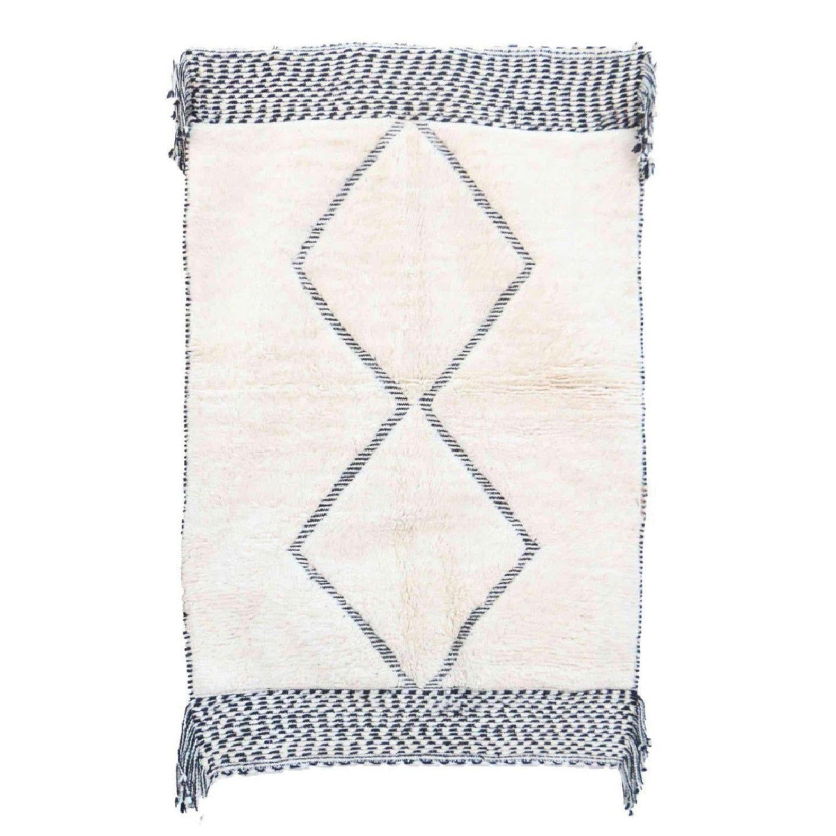 AFK Living vloerkleed Berber - handgemaakt - Wol - 136 x 213 cm