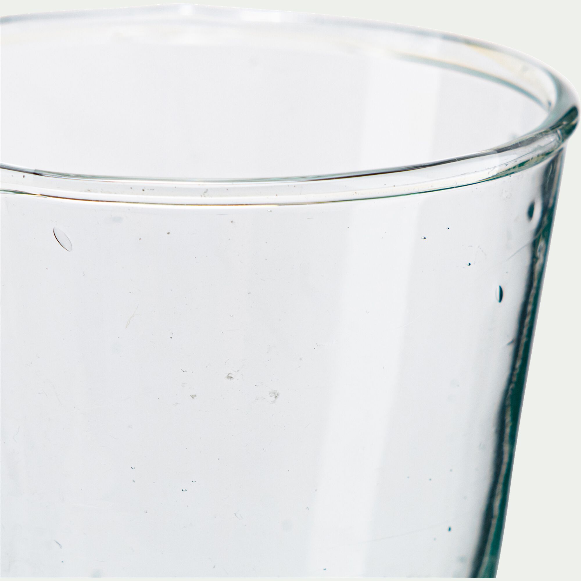 BELDI - Tasse à espresso en verre recyclé 10cl - transparent