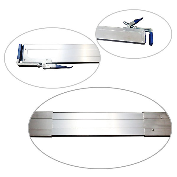 Barre d'arrimage télescopique pour utilitaire &remorque 240 - 270 cm