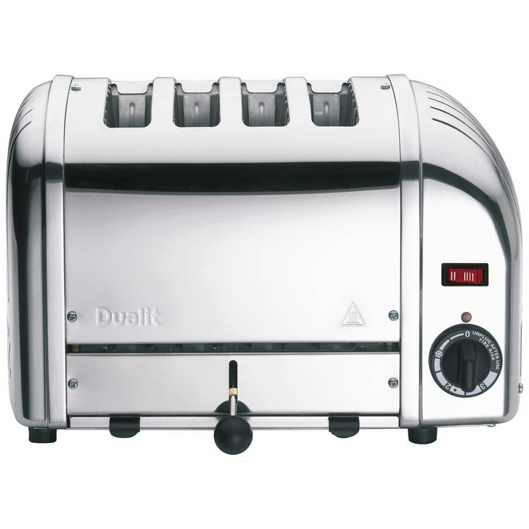 Dualit 40352 Classic 4 Slice Toaster - Stainless Steel