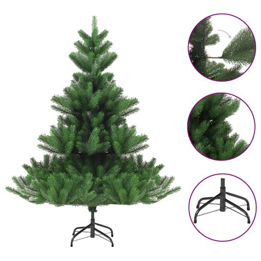 NNEVL Nordmann Fir Artificial Christmas Tree Green 180 cm