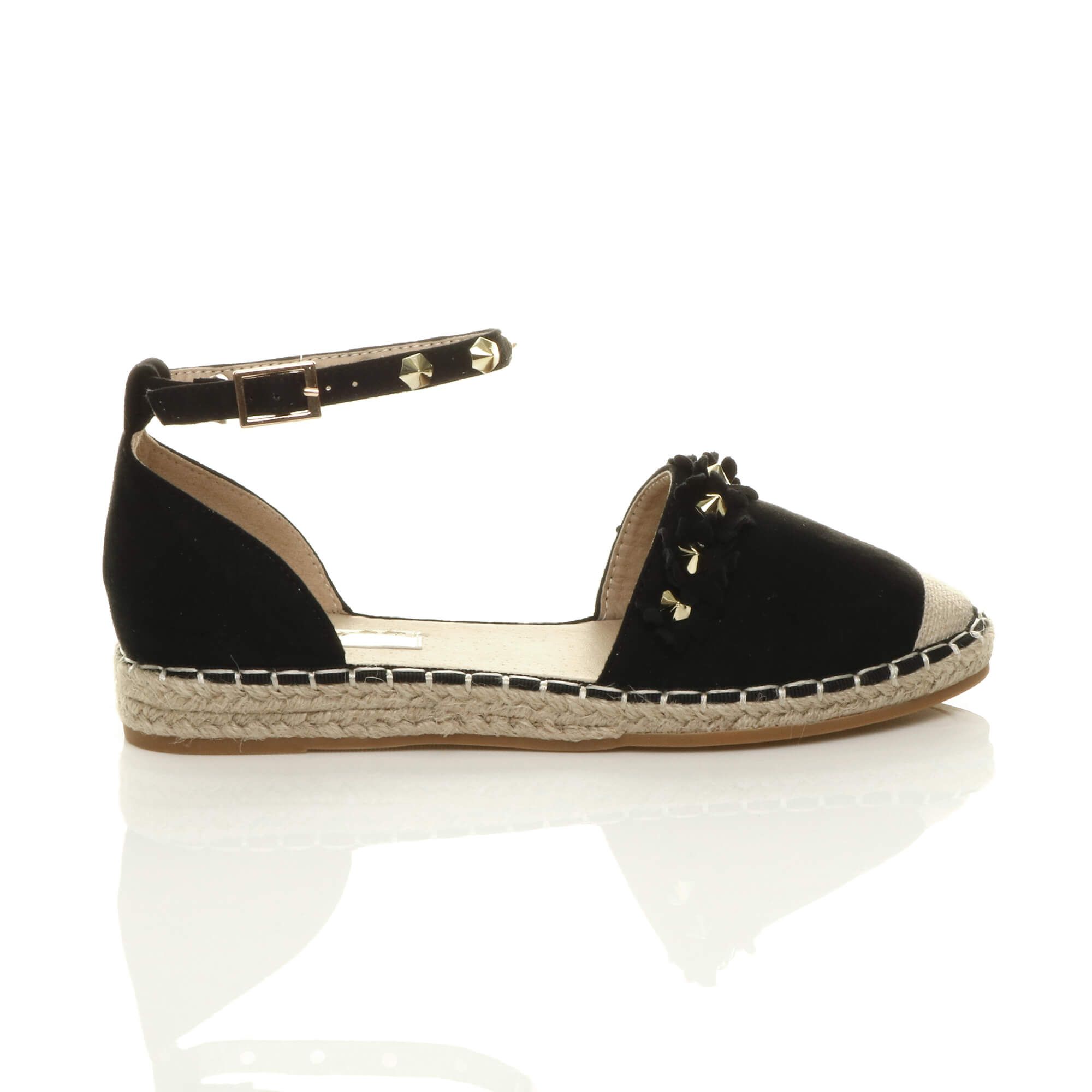 AJVANI Flat Heel Espadrilles Casual Shoes