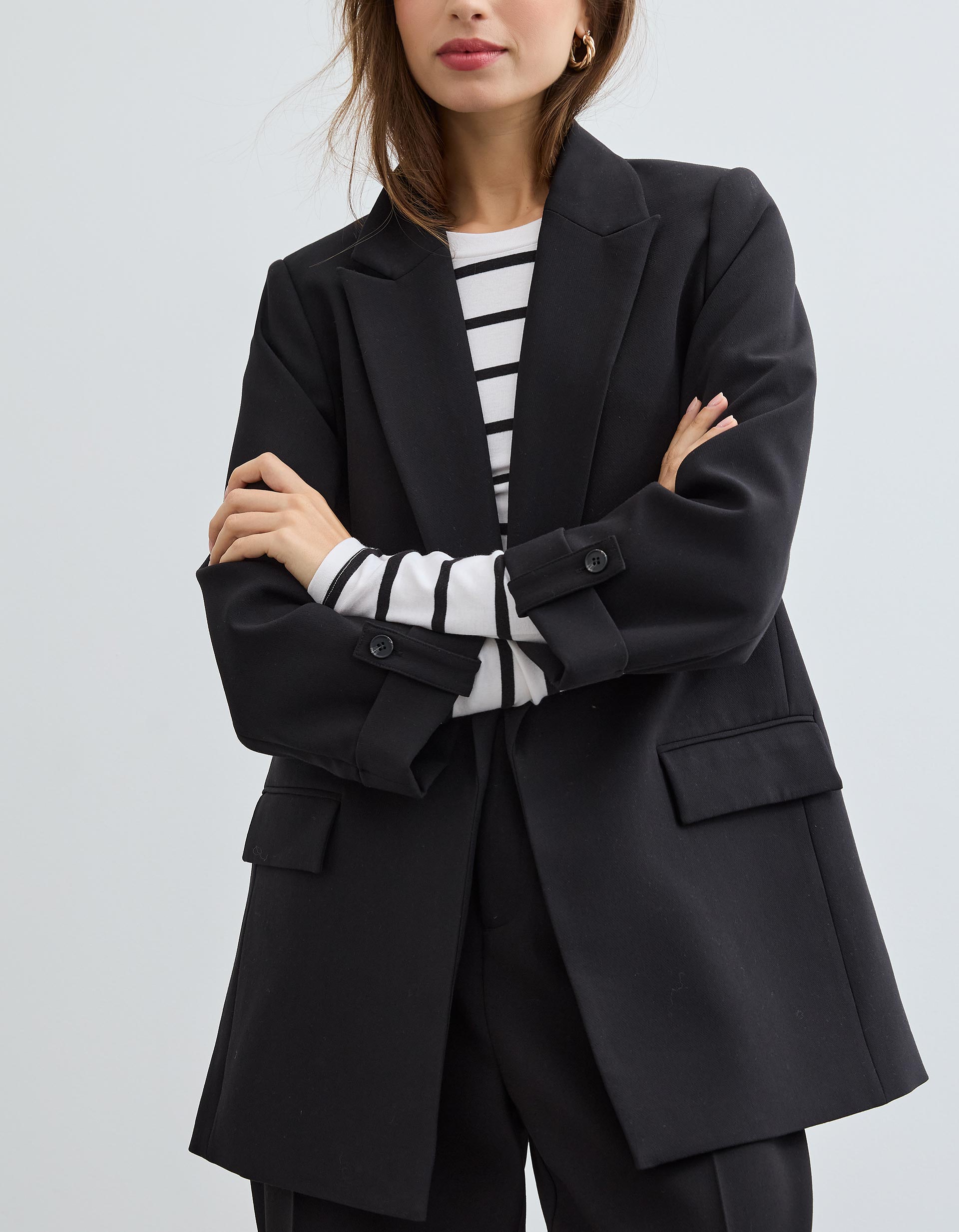 Blazer, Mulher, Preto