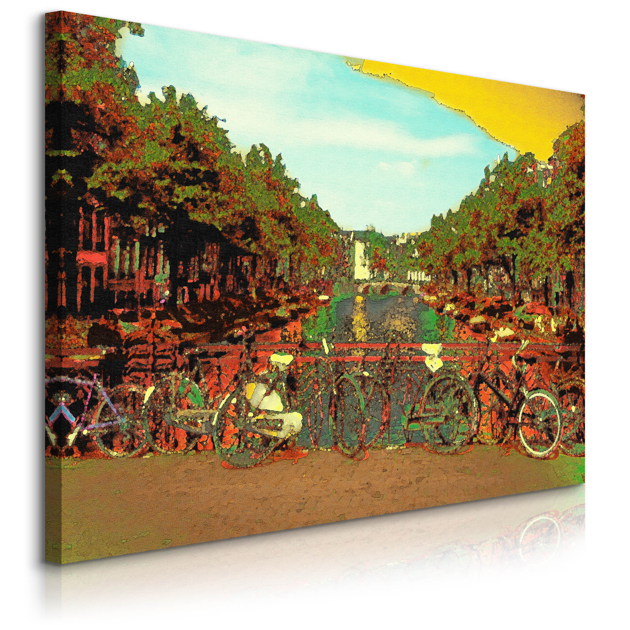 Obraz Abstrakcyjny Amsterdam 30x20cm
