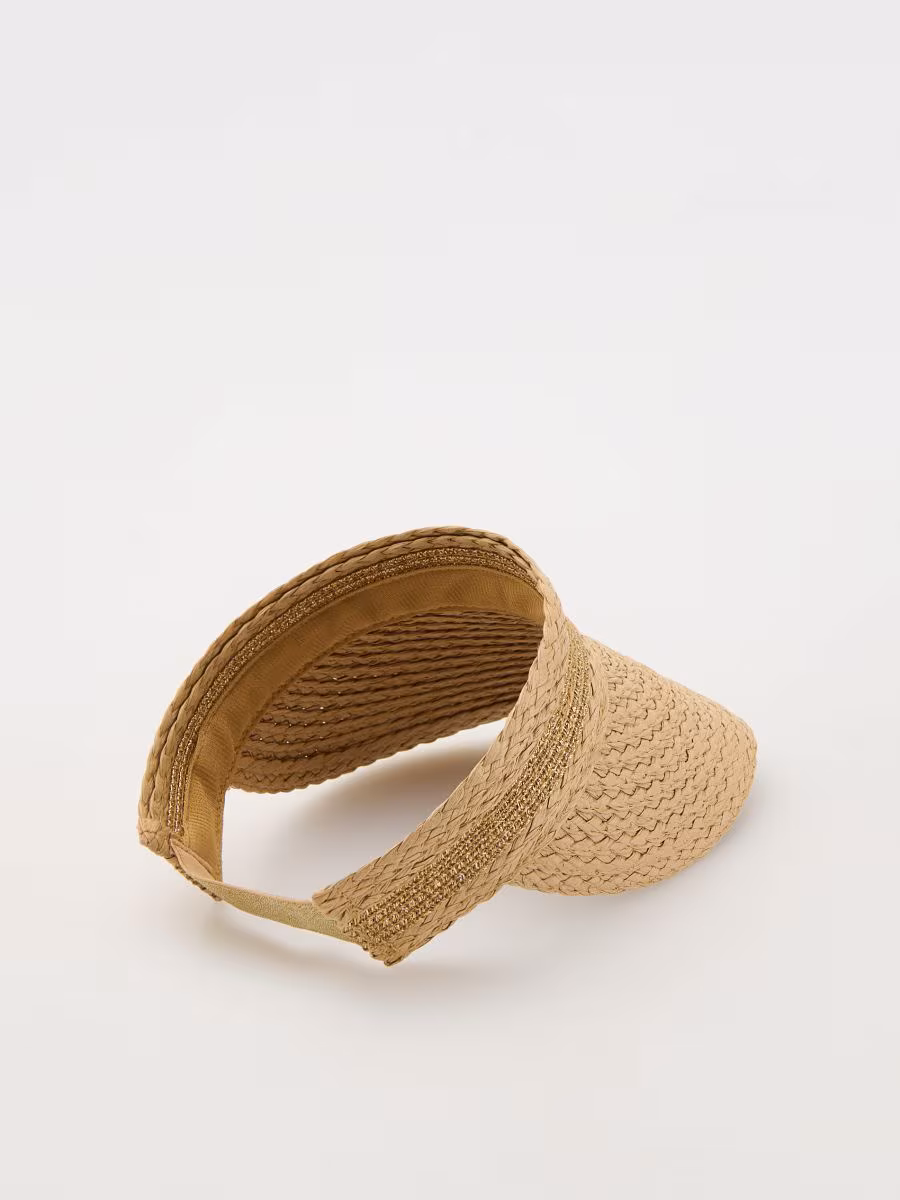 Woven Visor Cap