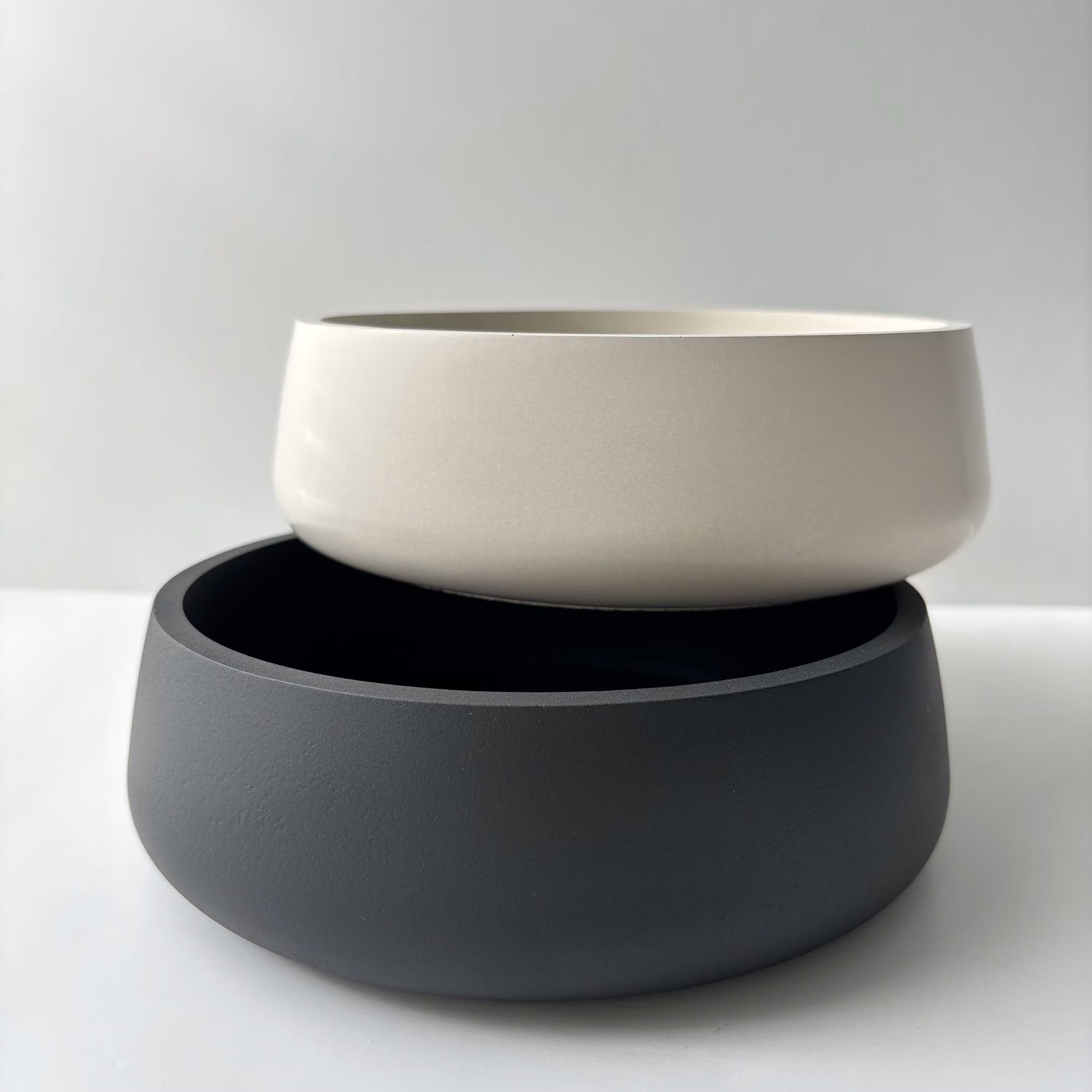 Daza - Handmade Concrete Bowl: Decorative Centerpiece, Catchall