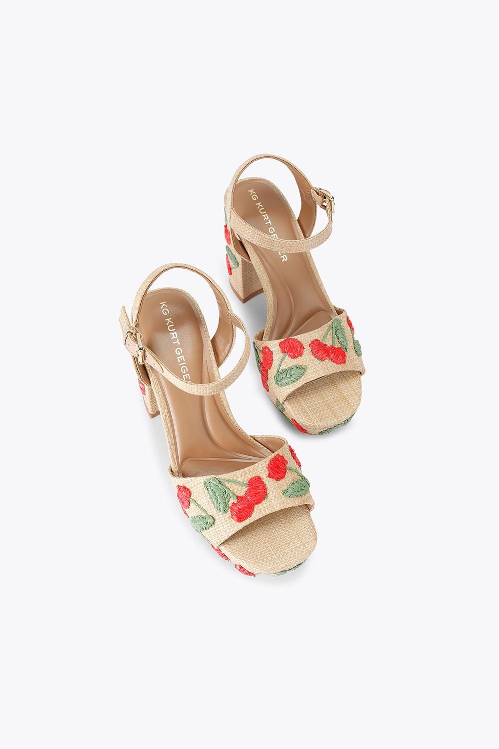 KG Kurt Geiger Fleur Platform' Heels