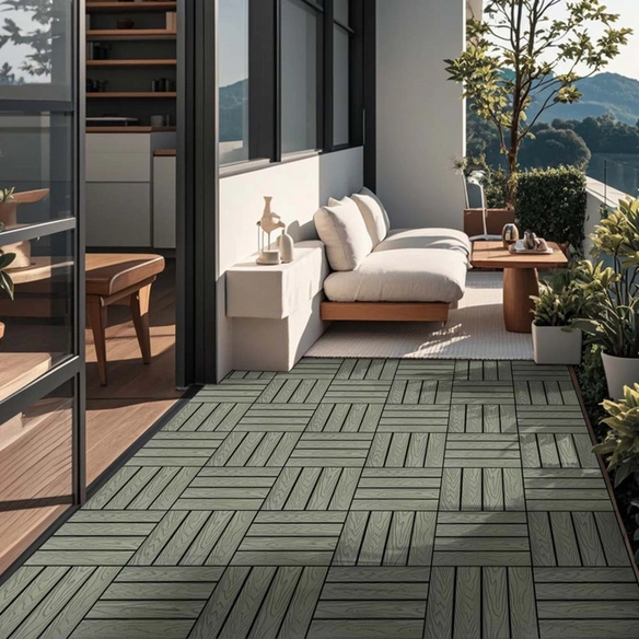 Holzfliesen »BAVARO Premium«, 30 x 30 x 2,2 cm, 1 m²