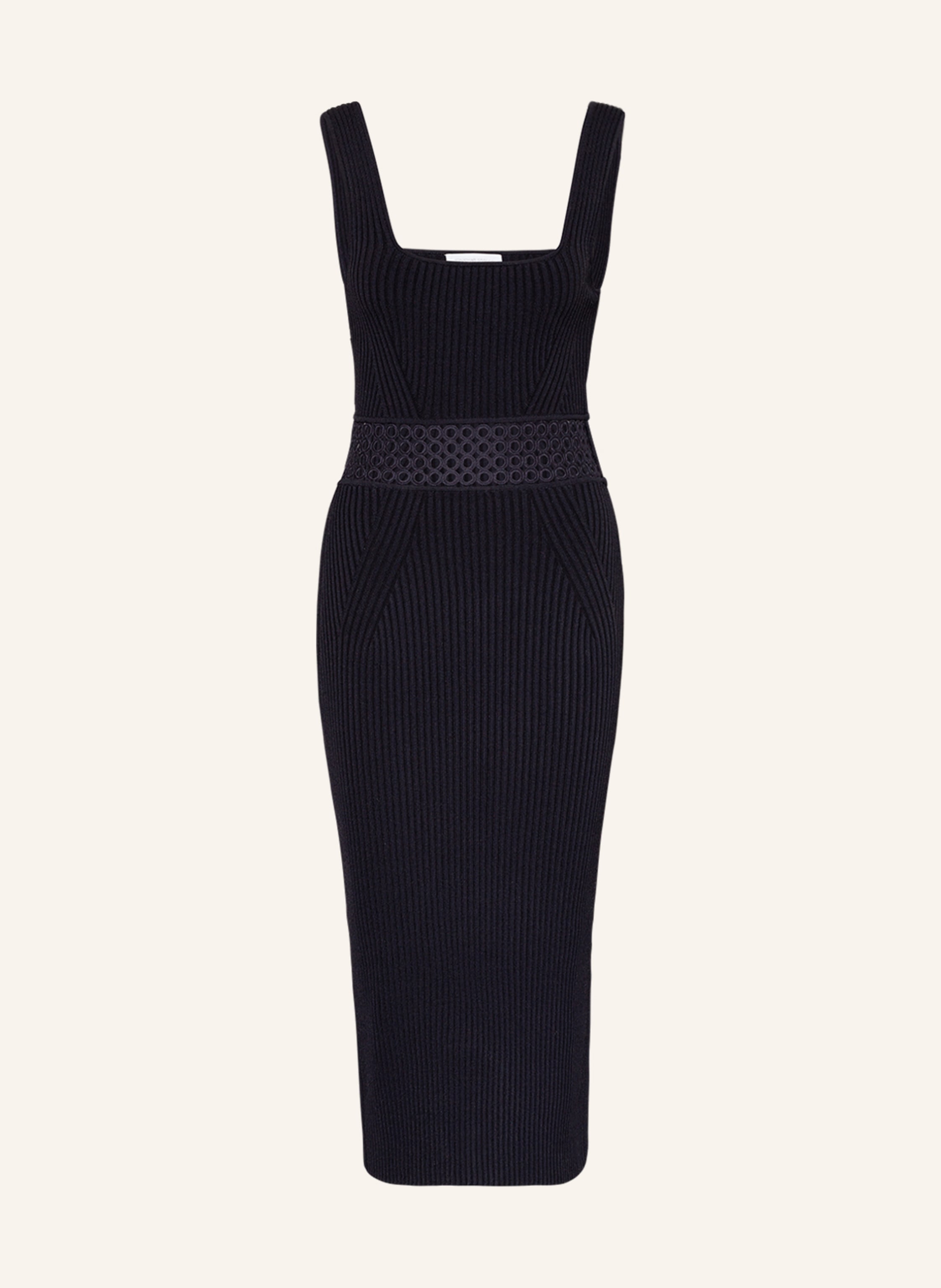 SIMKHAI Strickkleid LOREN mit Lochspitze