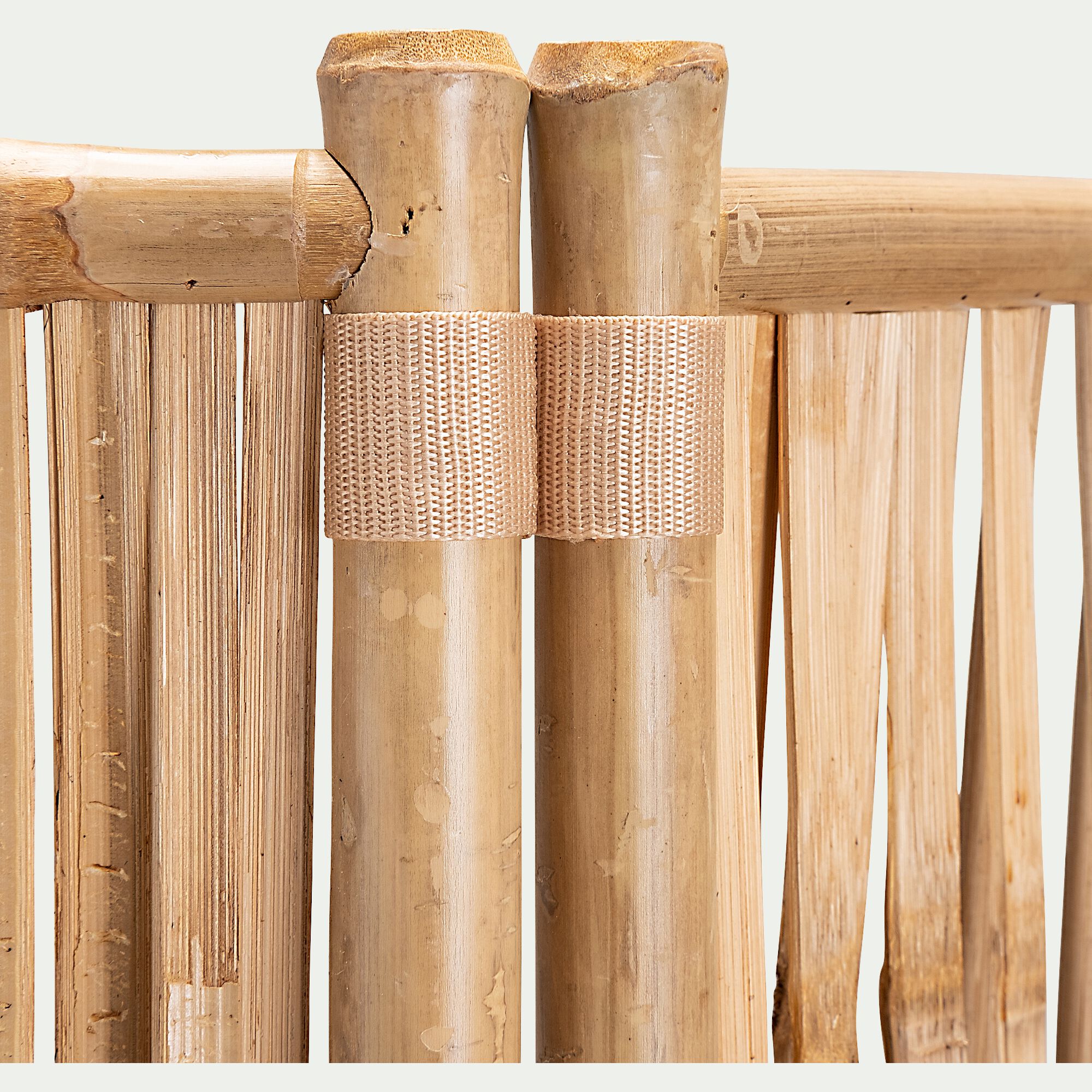 DRISS - Paravent 3 volets en bambou - L139cm