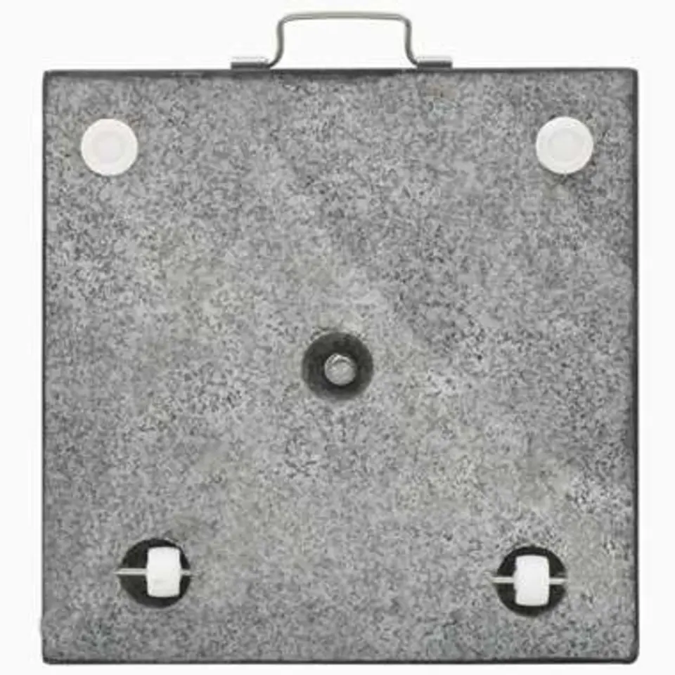 vidaXL - Parasolvoet - Zwart - Graniet