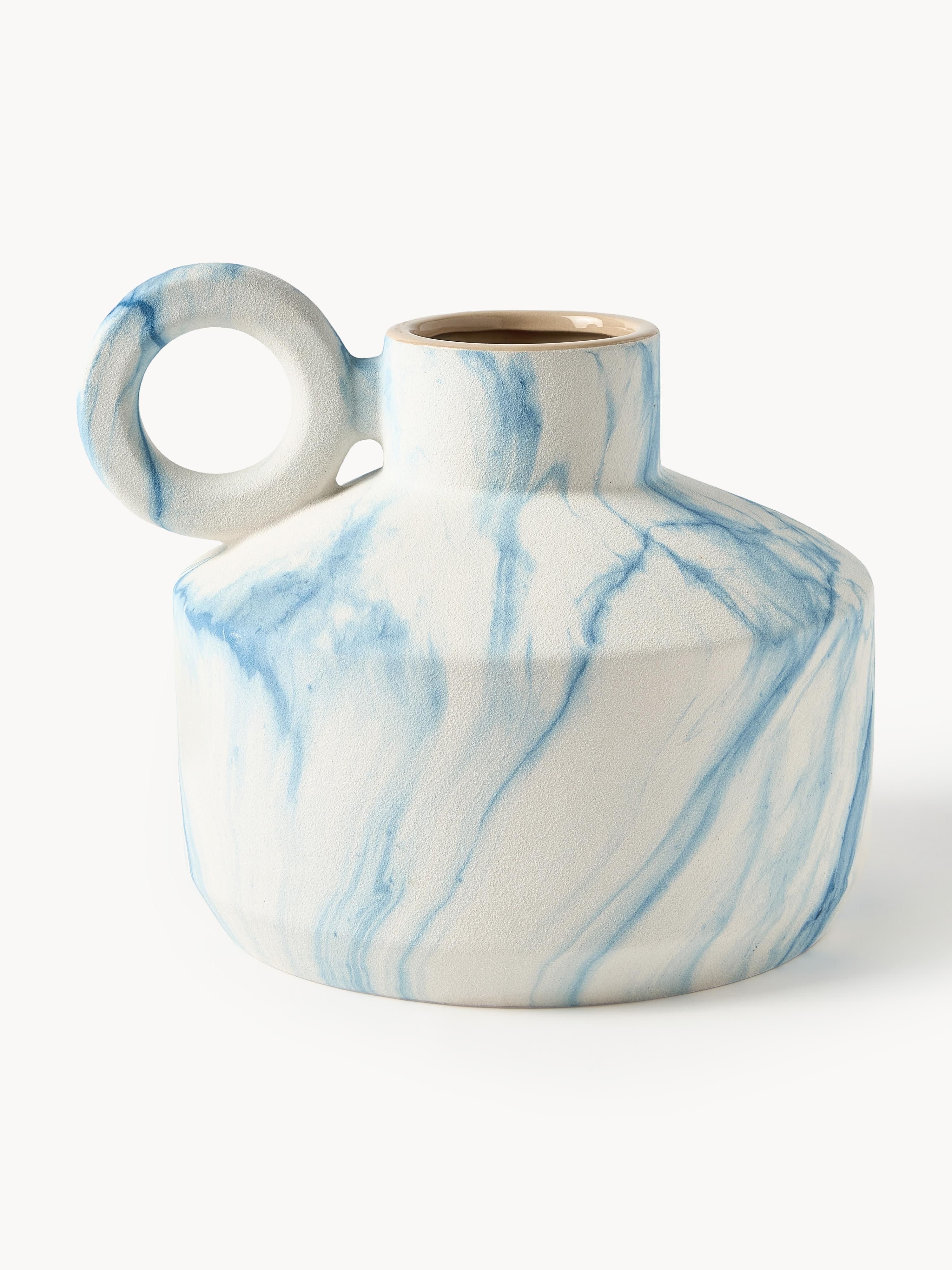 Vase Kiko in Marmor-Optik, H 27 cm