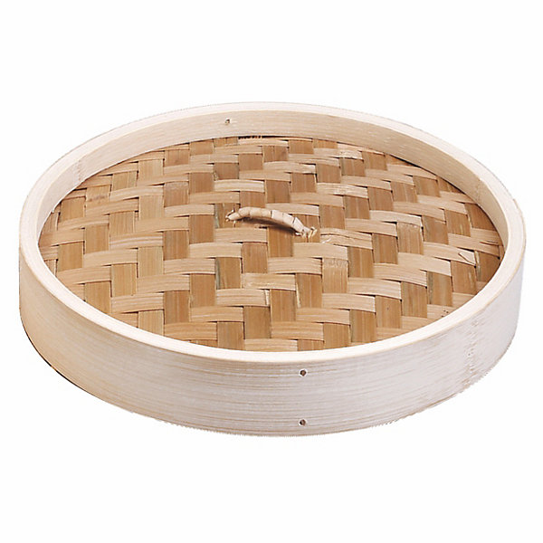 Couvercle pour Cuit Vapeur Rond en Bambou 10 à 27 cm - Pujadas - Bois - l0.1- L0.1- P0.1- h3- Bambou