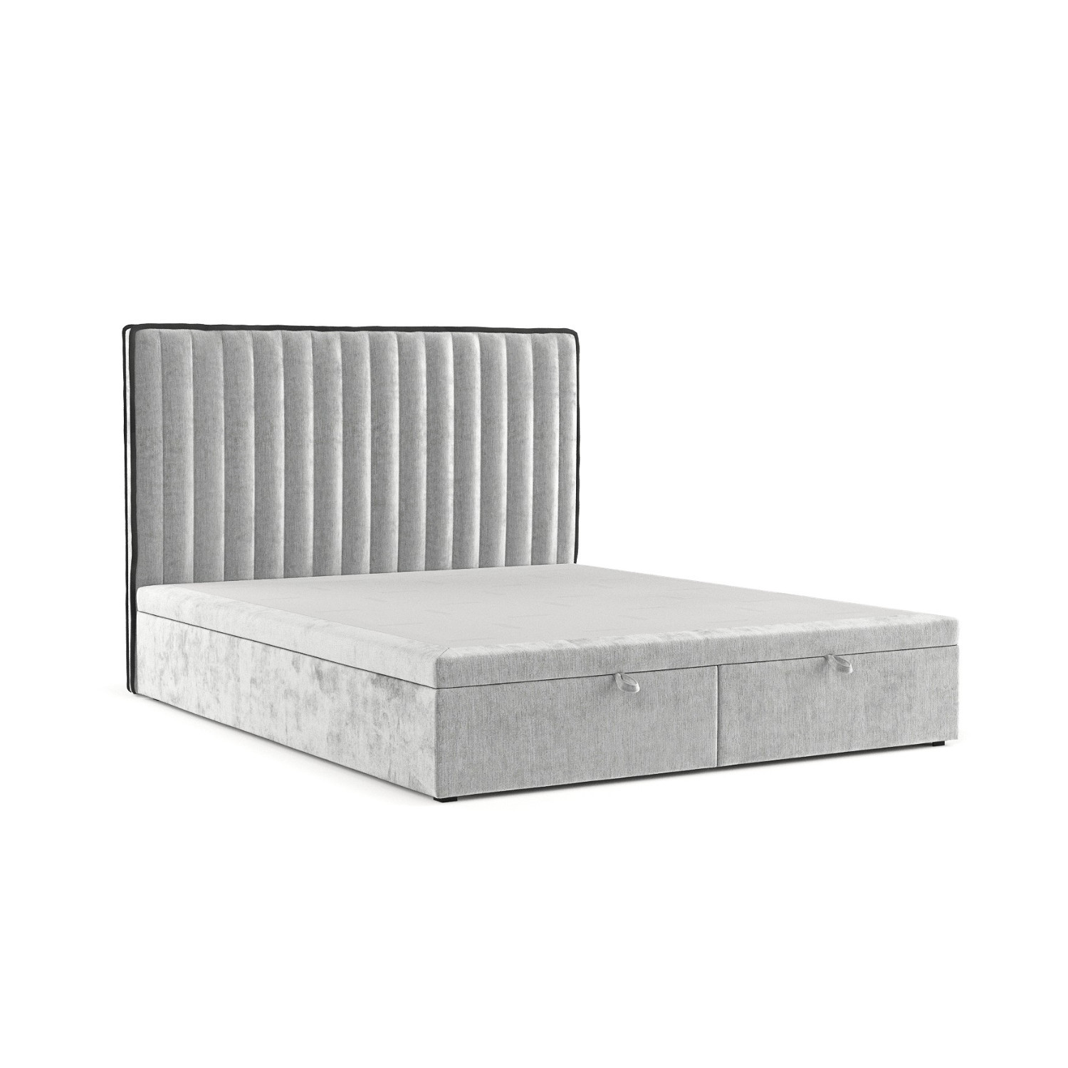 Łóżko tapicerowane KEVA 120x200 z pojemnikiem LOT