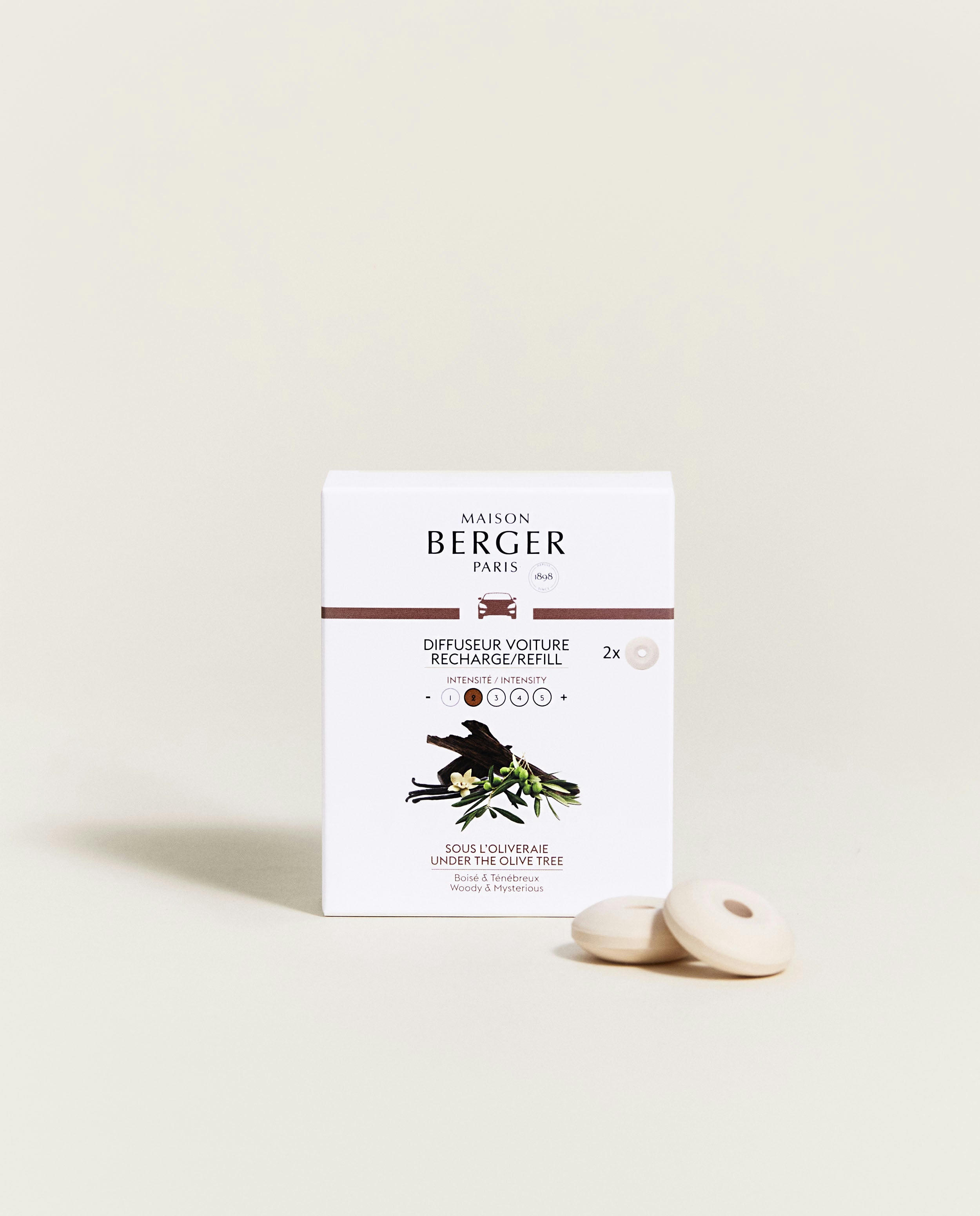 - Recharges Diffuseur voiture Sous l'Oliveraie