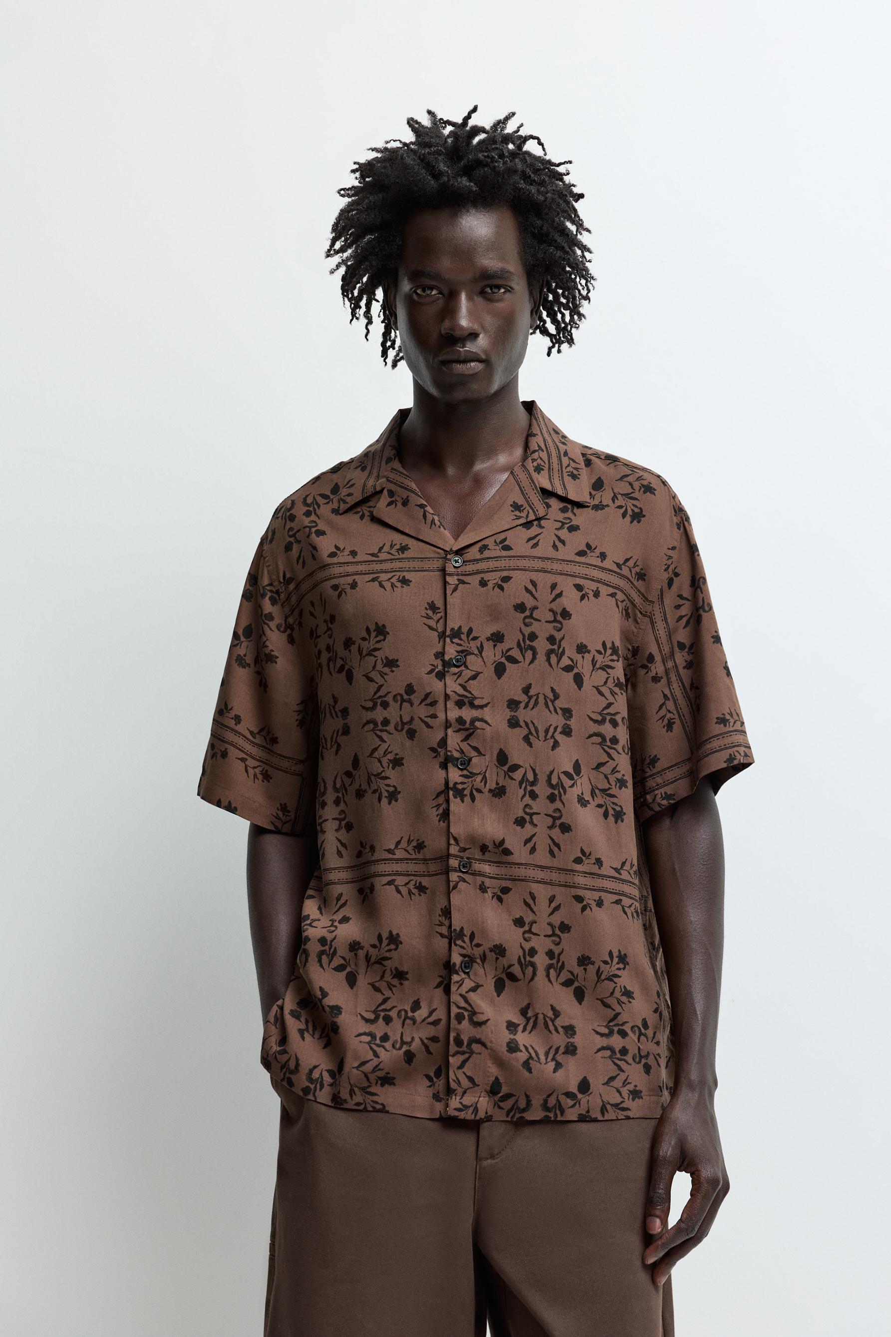 Camisa resort flores