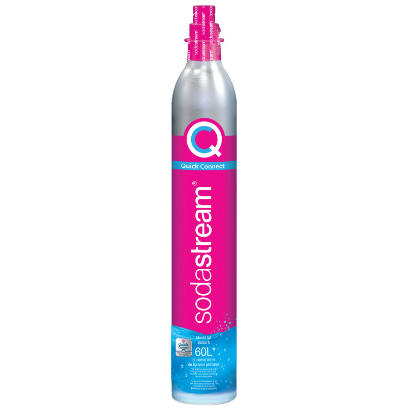 Cylindre de CO2 pour machine à boisson pétillante Quick Connect avec consigne SODASTREAM