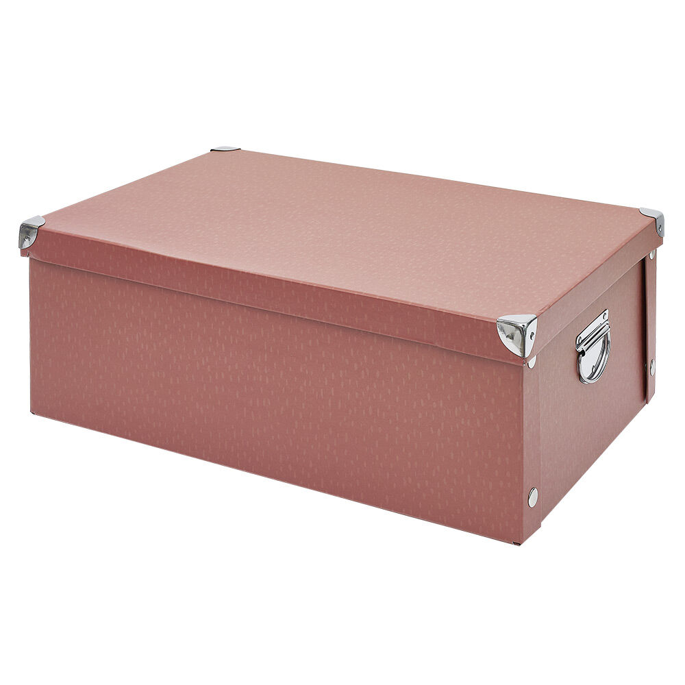 BoÎte de rangement en carton - 51x34xH18,5 cm