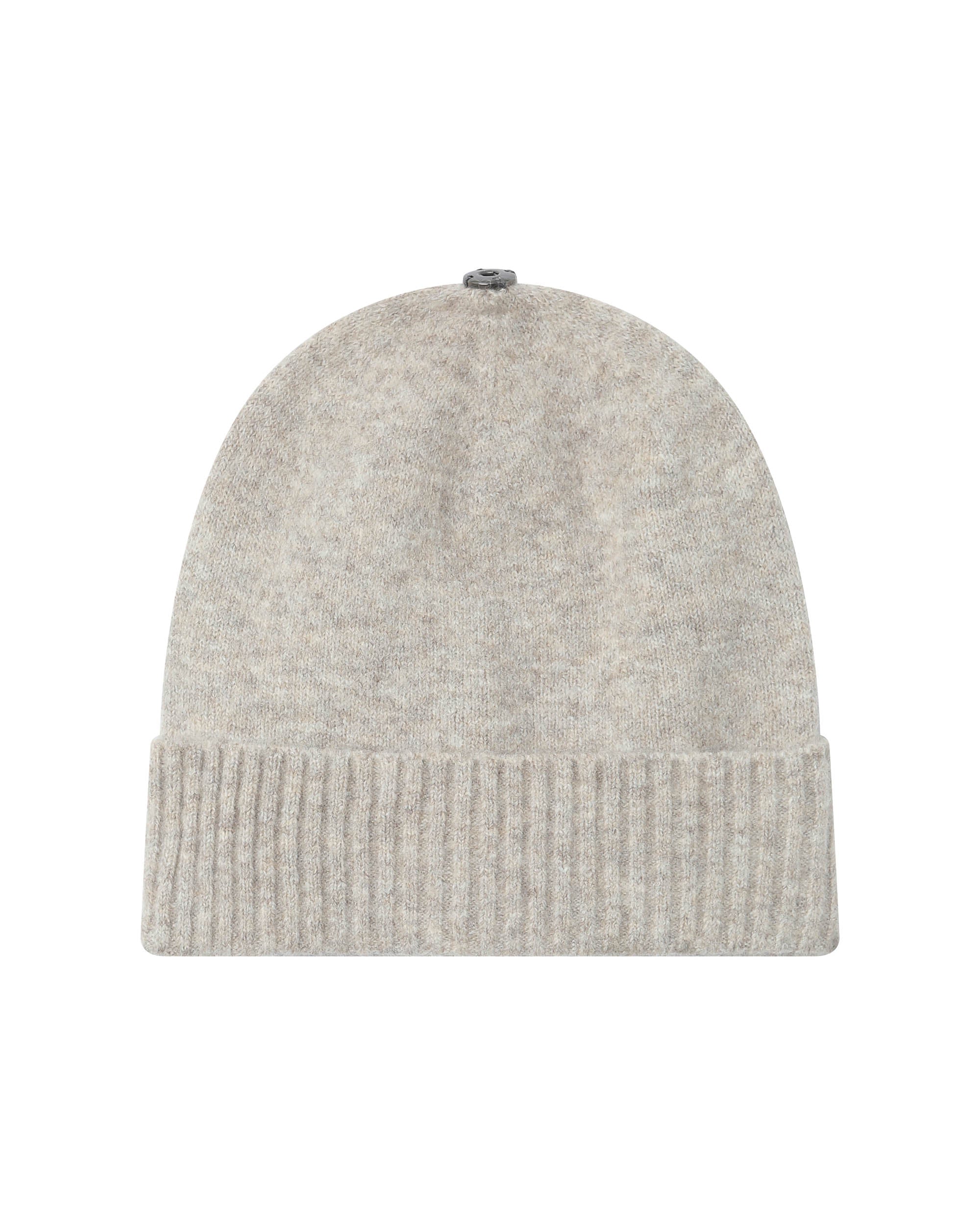 Bonnet en maille beige Salambo