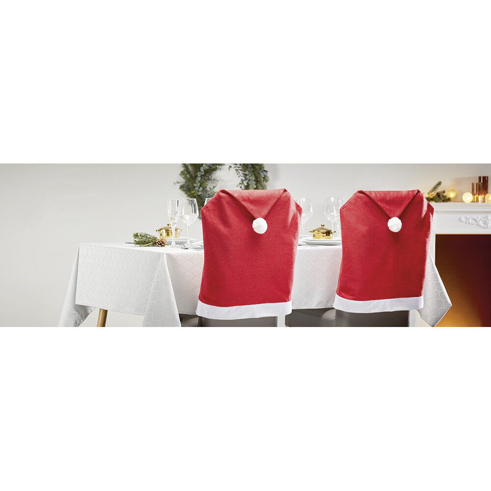 Housse de chaise Père No&euml;l