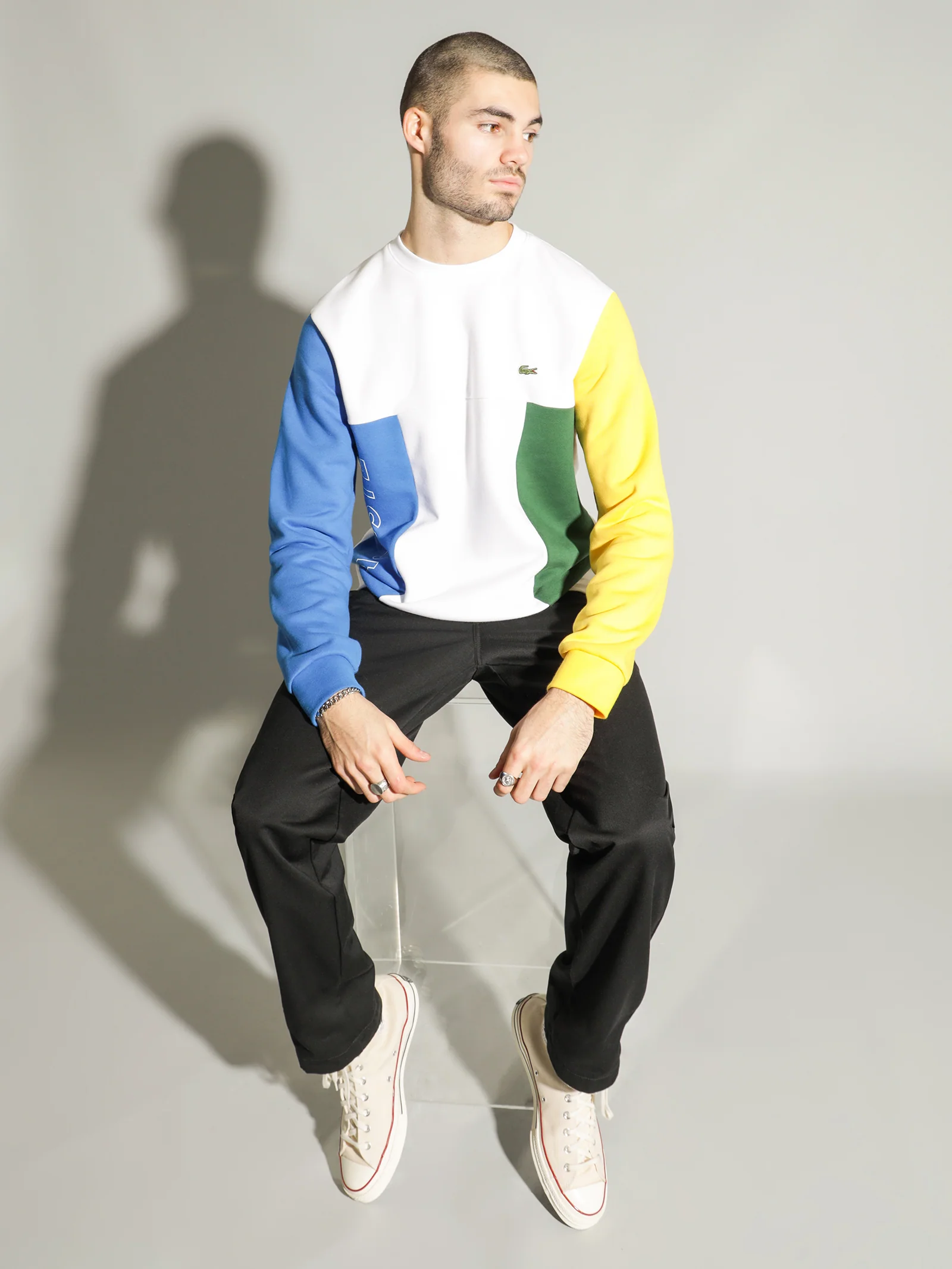 Graphic Panel Fleece Sweat