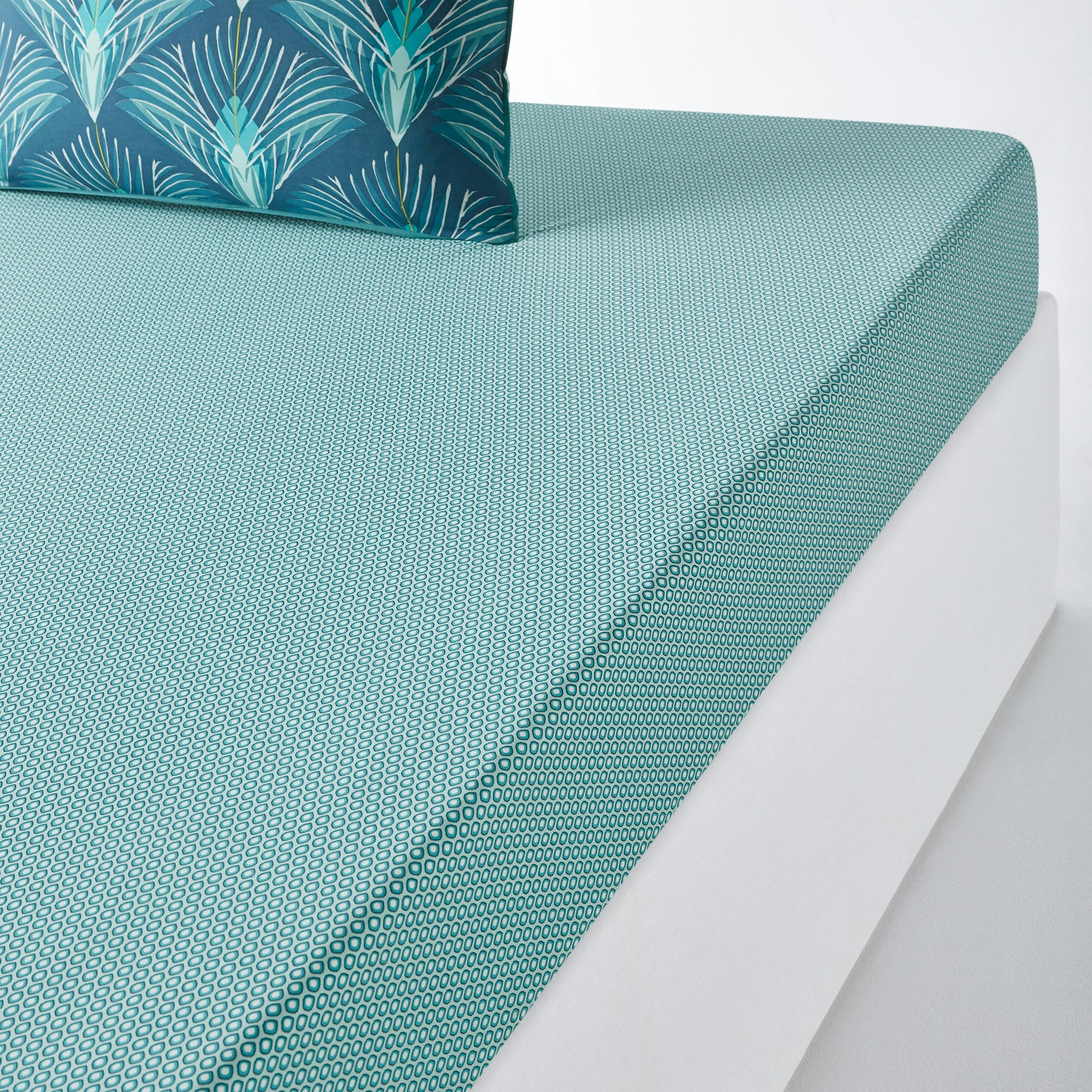 Drap-housse percale de coton, Pampelune