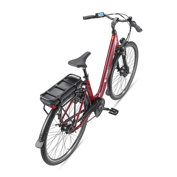 E-Citybike »RC845«, 7-Gang-Nabenschaltung, Frontmotor, 468 Wh, Weinrot