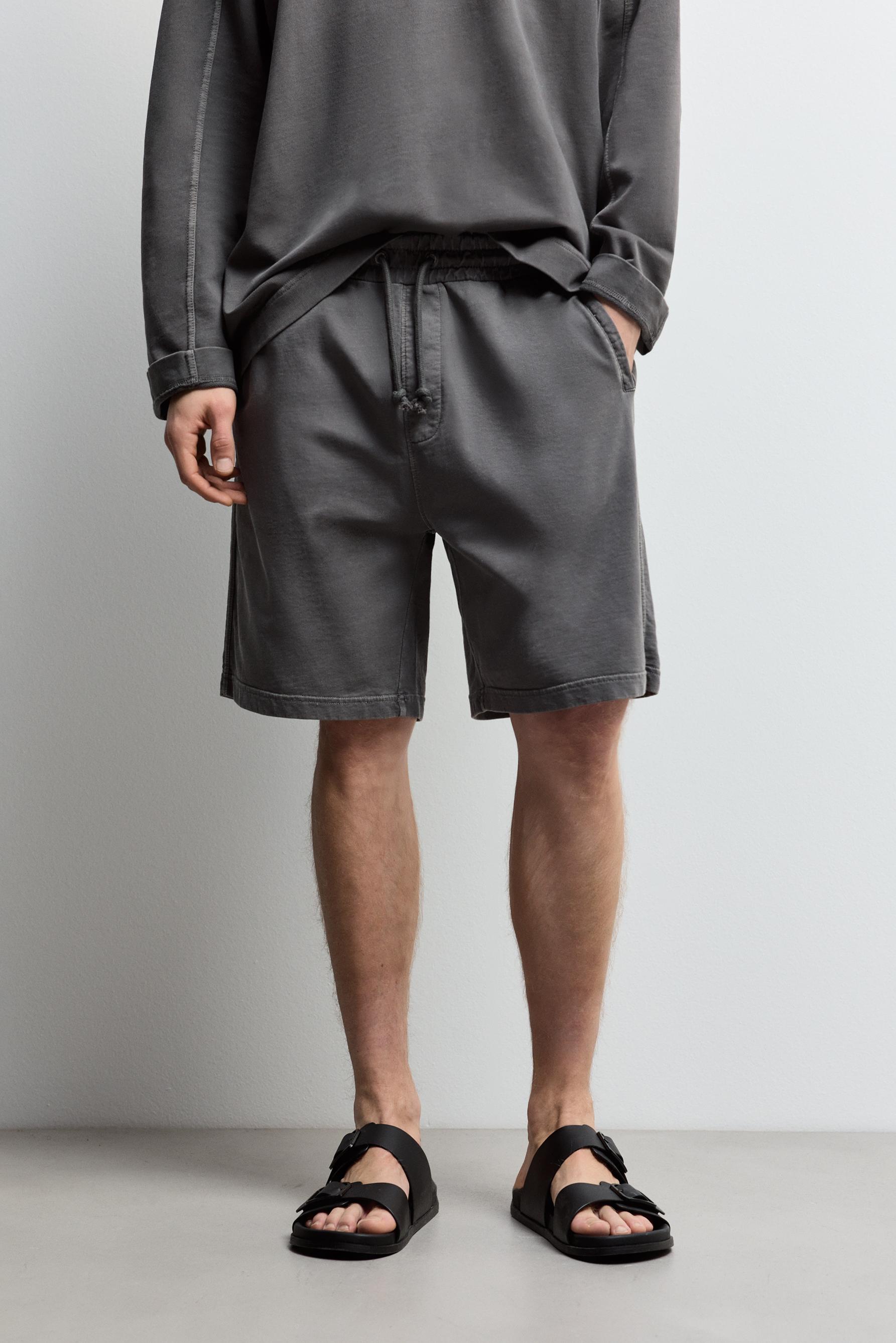 Bermuda chándal garment dye